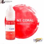 رنگ تاتو لب hanafy کرال (Coral)