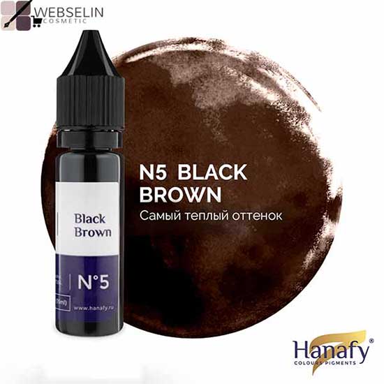 No. 5 – Black Brown, 15 ml (بلک براون)